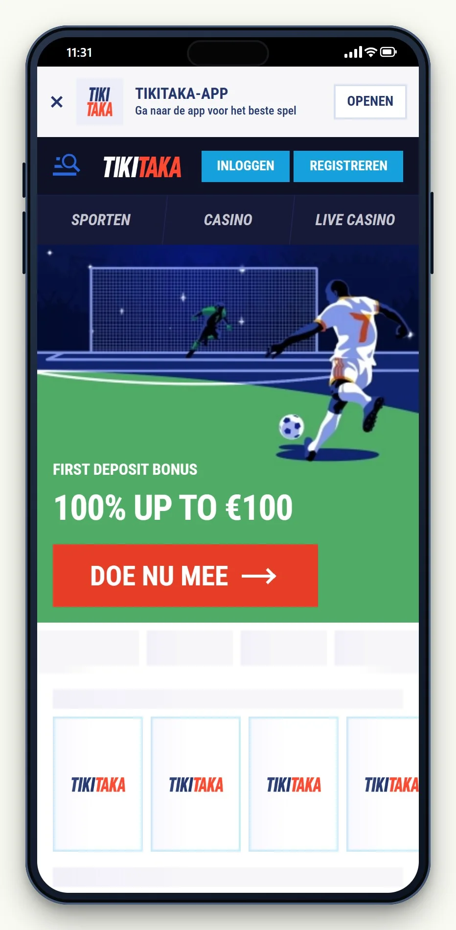 muchbetter casino: de homepage van casino TikiTaka