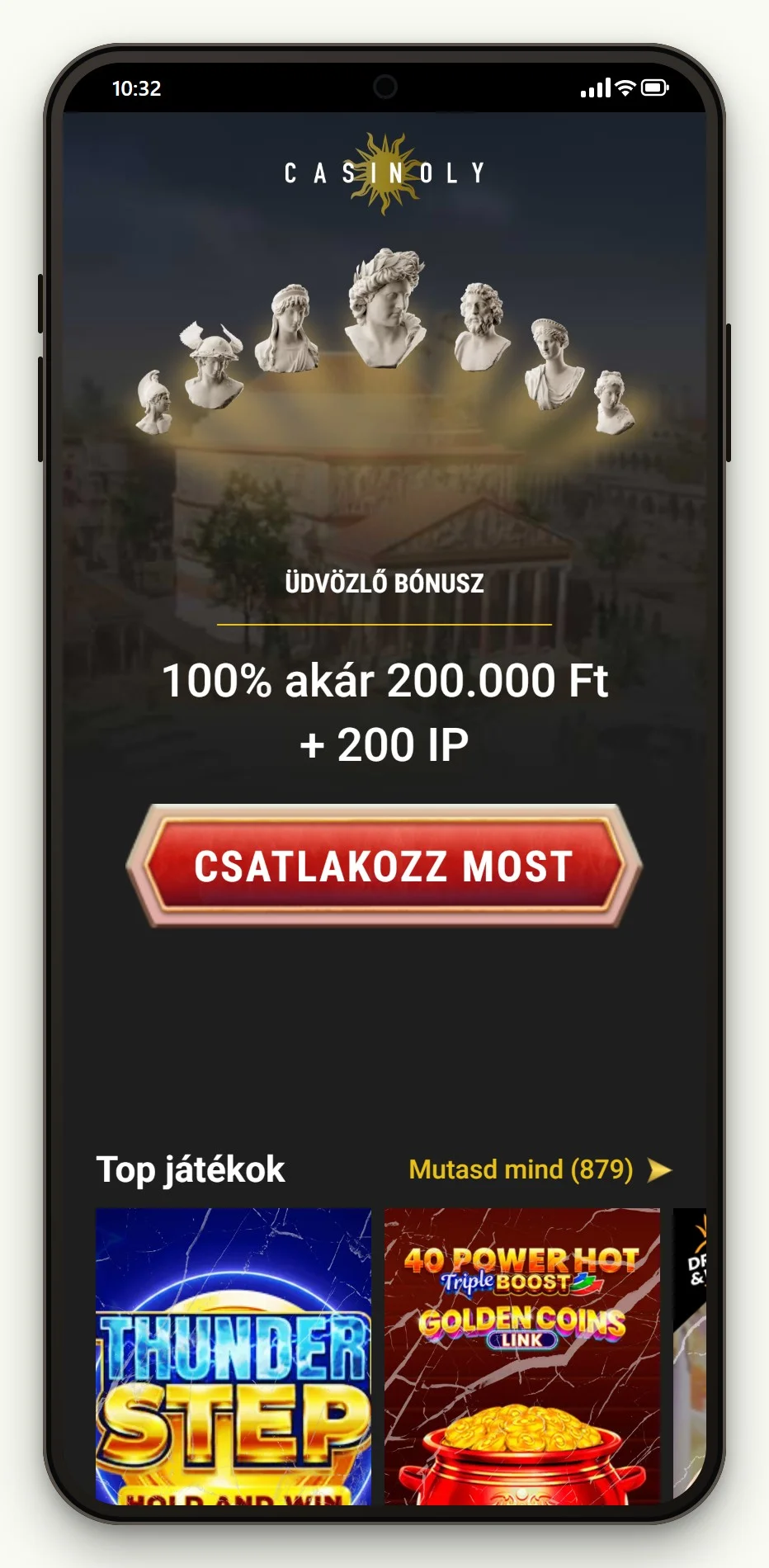 casino MuchBetter: Casinoly kaszinó kezdőlapja